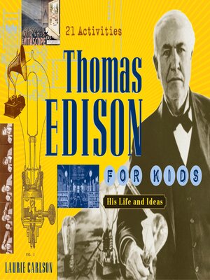 cover image of Thomas Edison for Kids
